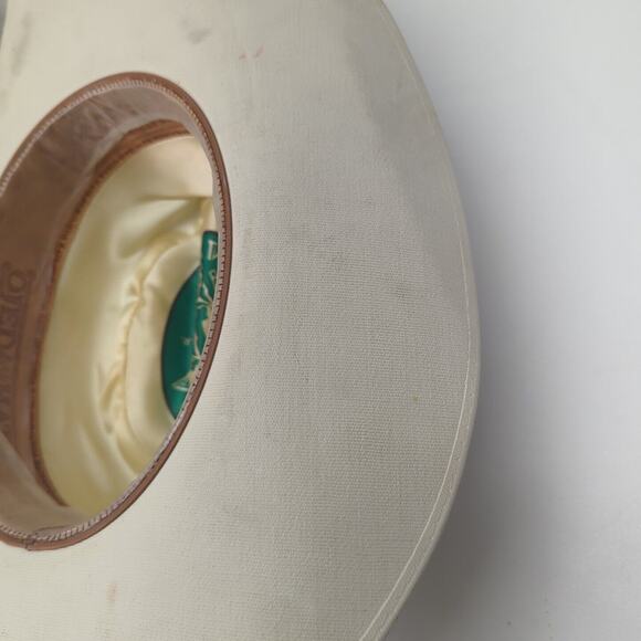 Ojeda Hats 7 1/8 Usa 57 Mex Cowboy Hat Somos Tu Sombra! Made In Mexico - Picture 12 of 16